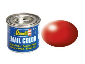 barva Revell emailová - 32330: hedvábná ohnivě rudá (fiery red silk) Revell 32330