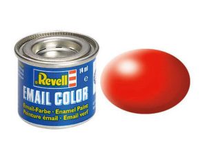 barva Revell emailová - 32332: hedvábná světle červená (luminous red silk) Revell 32332