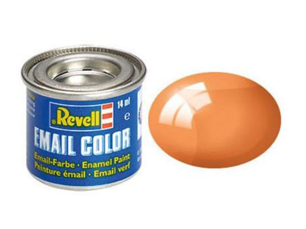 barva Revell emailová - 32730: transparentní oranžová (orange clear) Revell 32730