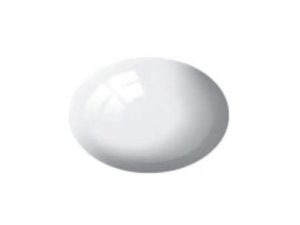barva Revell akrylová - 36104: lesklá bílá (white gloss) Revell 36104