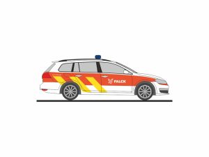 VW Golf 7 Variant Falck záchranáři Hamburg Rietze 53331