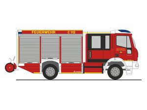 Magirus HLF Team Cab hasiči Friedrichsthal Rietze 68164