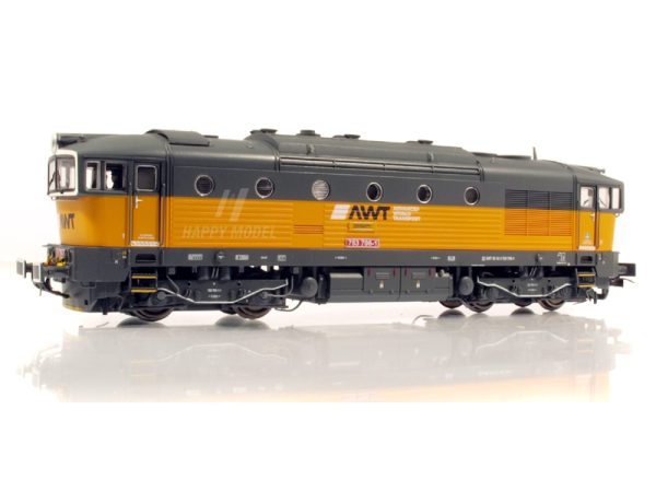 dieselová lokomotiva D753.7 AWT DCC se zvukem Rivarossi HR2928S - Image 3