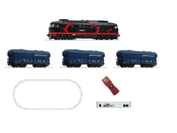 digitální Start set  z21 s dieselovou lokomotivou 232 Cargounit Roco 51342
