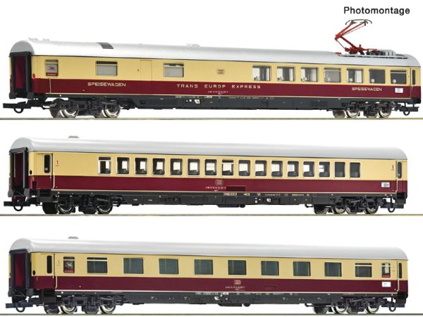 set rychlíkových vozů Rheingold AKE Roco 6200121