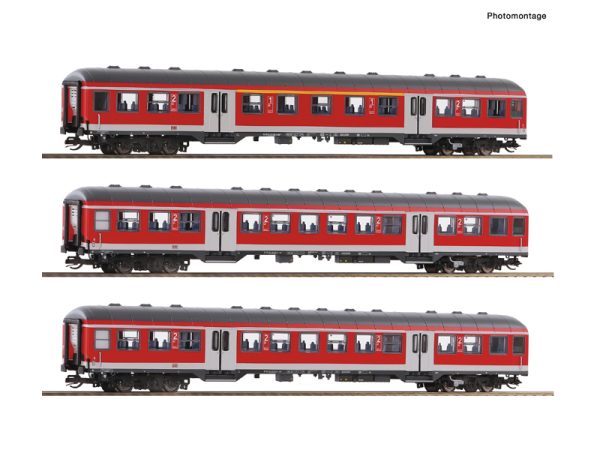 set osobních vozů DB AG Roco 6280021