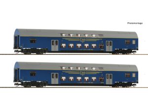 set osobních patrových vozů Dosto ČSD Roco 6280027