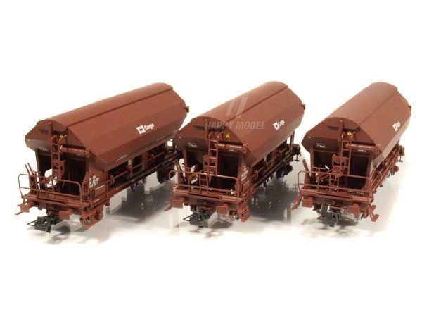set výsypných vozů se stříškou Tdns ČD Cargo Roco 6600078 - Image 4
