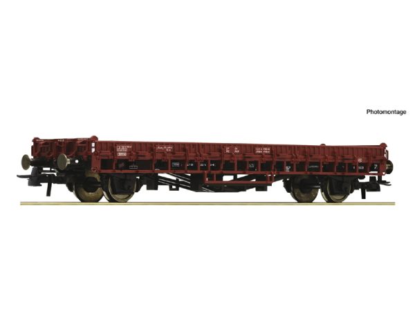 nízkostěnný vůz Kbkm PKP Roco 6600149