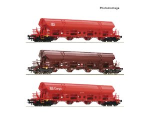 set vozů Tadgs 959 s posuvnou střechou DB AG Roco 6600153