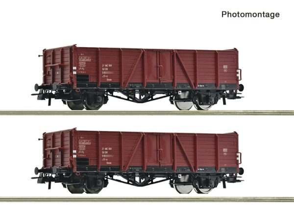 set otevřených vozů El-u Villach DR Roco 6600194