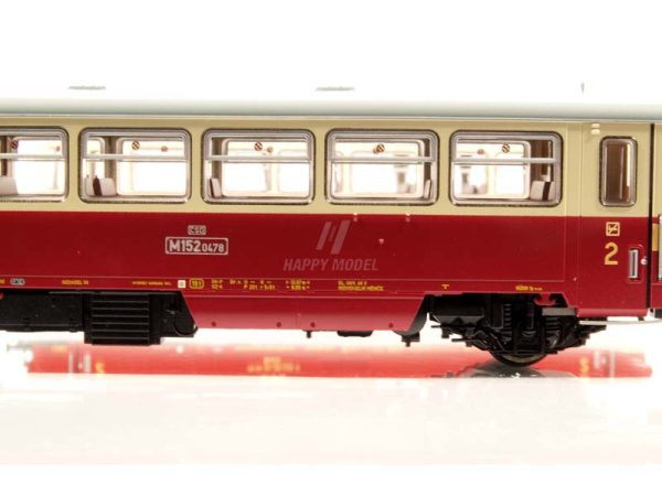 motorový vůz M 152.0 s přípojným vozem ČSD DCC se zvukem Roco 70375 - Image 7
