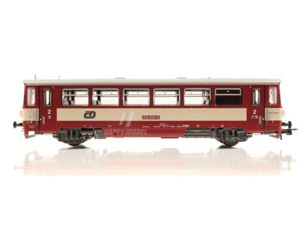 motorový vůz 810 458-0 s přípojným vozem ČD DCC se zvukem Roco 70377 - Image 2