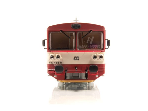 motorový vůz 810 458-0 s přípojným vozem ČD DCC se zvukem Roco 70377 - Image 3