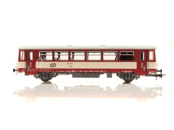 motorový vůz 810 458-0 s přípojným vozem ČD DCC se zvukem Roco 70377 - Image 4
