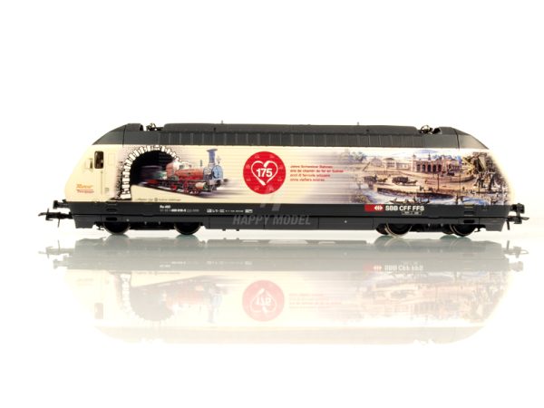 elektrická lokomotiva 460 019-3 175 let železnic ve Švýcarsku SBB Roco 70677 - Image 3