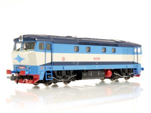 dieselová lokomotiva Bardotka 751 229-6 ČD DCC se zvukem Roco 70925