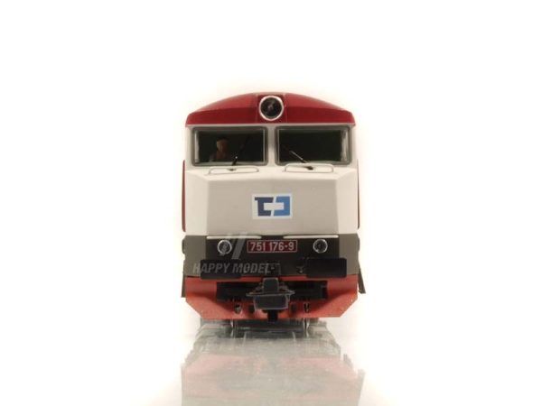 dieselová lokomotiva Bardotka 751 176-9 ČD Cargo Roco 70926 - Image 3