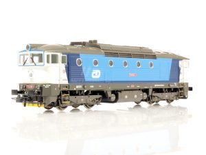 dieselová lokomotiva Brejlovec řady 754 ČD DCC se zvukem Roco 71024