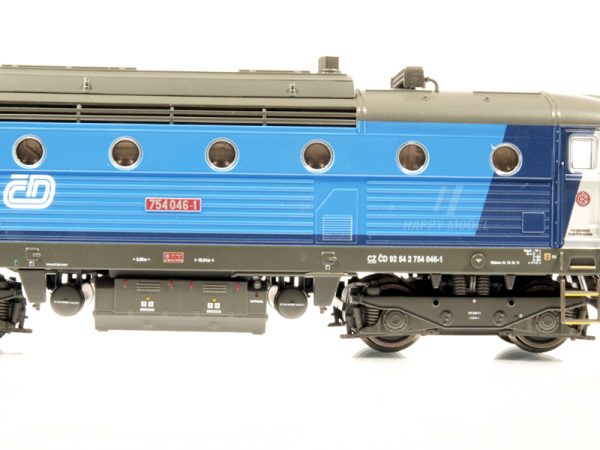 dieselová lokomotiva Brejlovec řady 754 ČD DCC se zvukem Roco 71024 - Image 4