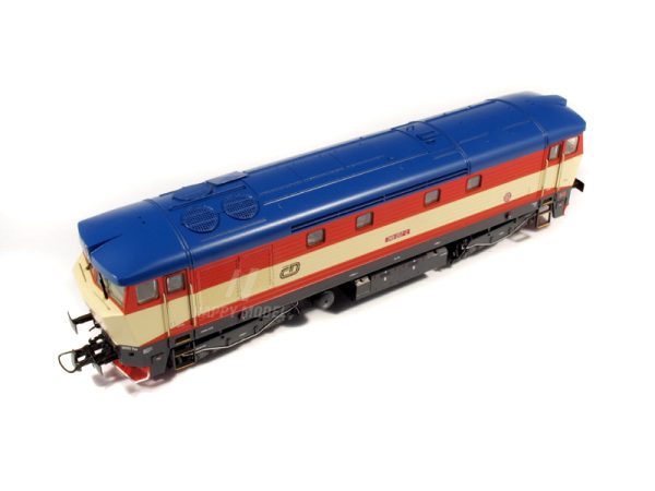 dieselová lokomotiva Bardotka 749 257-2 ČD DCC se zvukem Roco 7310008 - Image 4