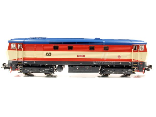 dieselová lokomotiva Bardotka 749 257-2 ČD DCC se zvukem Roco 7310008 - Image 6