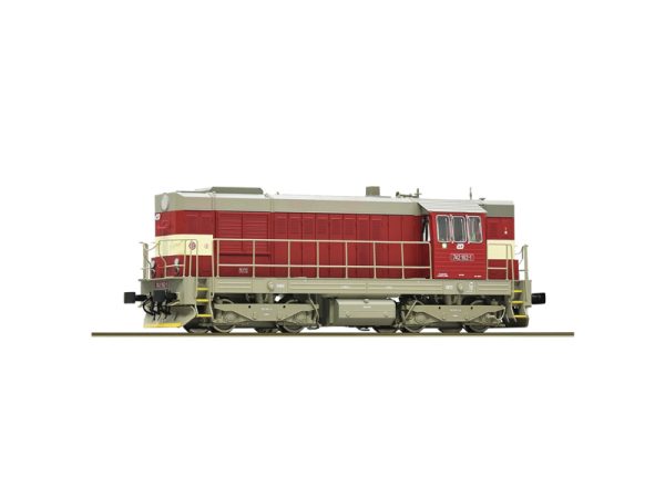 dieselová lokomotiva 742 162-1 ČD DCC se zvukem Roco 7310014