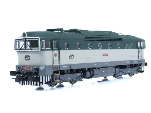 dieselová lokomotiva 750 275-0 Brejlovec ČD DCC se zvukem Roco 7310034
