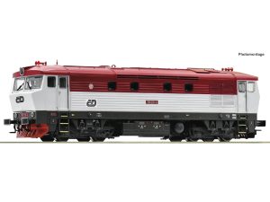 dieselová lokomotiva Bardotka 749 218-4 ČD se zvukem Roco 7310054