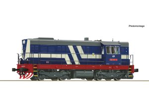 dieselová lokomotiva 742 007-8 ČD se zvukem Roco 7310063