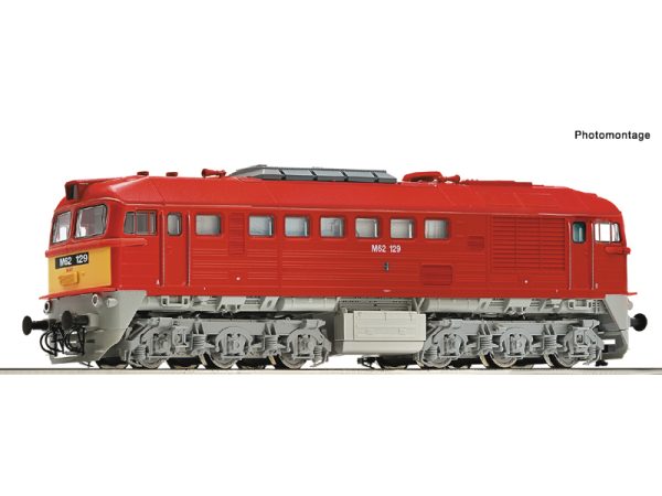 dieselová lokomotiva M62 129 MÁV Roco 7380017