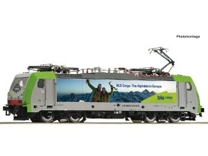 elektrická lokomotiva 486 501-0 BLS Cargo se zvukem Roco 7510101