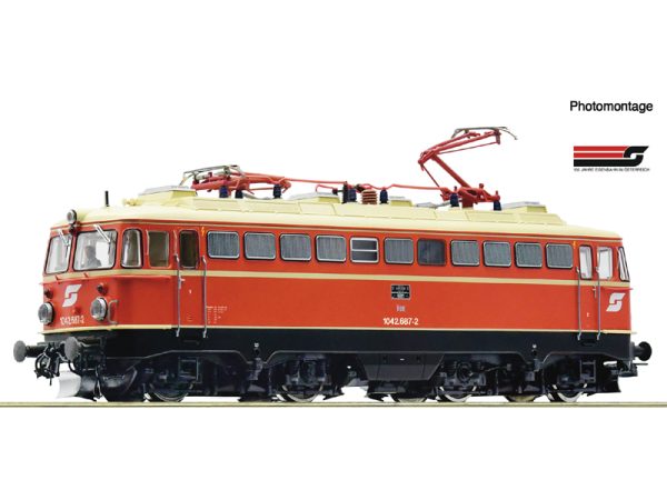 elektrická lokomotiva 1042.687-2 ÖBB DCC se zvukem Roco 7510201