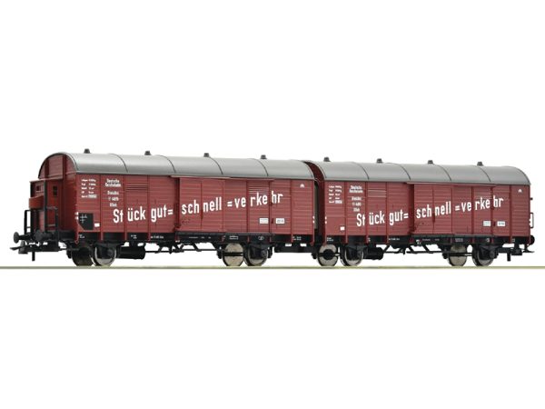 set dvou nákladních vozů typu Glh Dresden Roco 76557