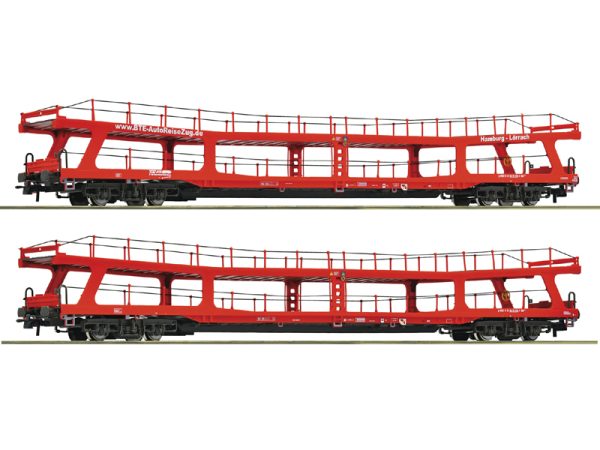 set vozů pro přepravu aut DDm BTE Roco 77047