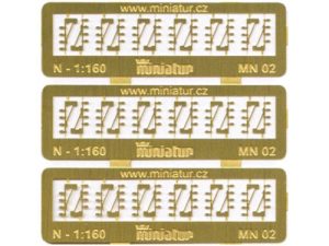 konzoly se čtyřmi izolátory Miniatur mnl02