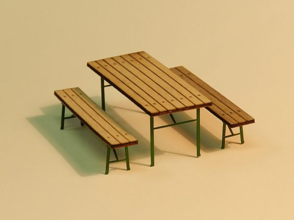 skládací stůl a lavice Miniatur MOL15