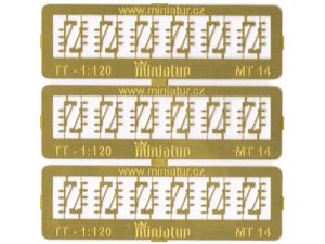 konzoly se čtyřmi izolátory Miniatur mtl14