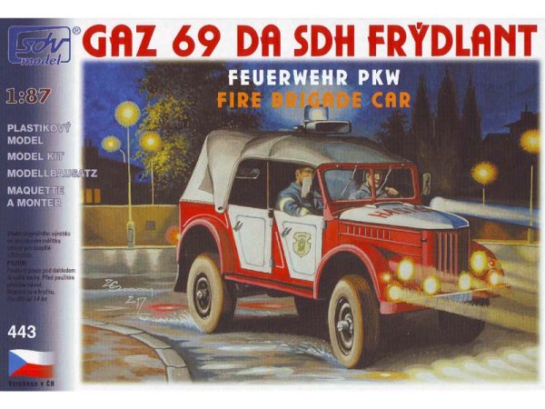 Gaz 69A DA SDH Frýdlant SDV 443 - Image 3