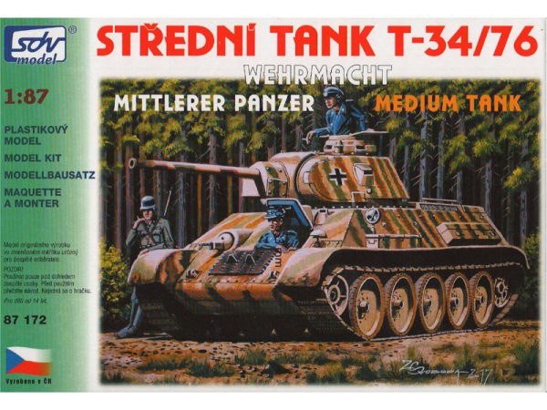 střední tank T-34/76 Wehrmacht SDV 87172 - Image 5