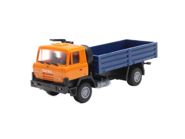Tatra 815 4x4 oranžová/modrý valník IGRA MODEL 66818170