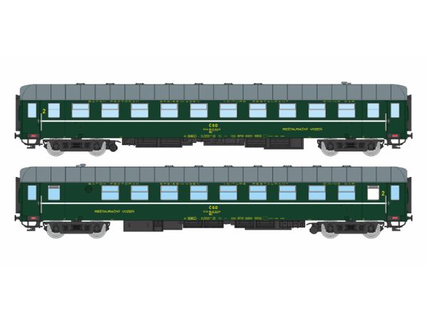 restaurační vůz BRa Bratislava ČSD IGRA MODEL 97200014 - Image 6