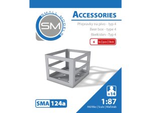 přepravky na pivo - typ 4 (6 ks) sma 124a