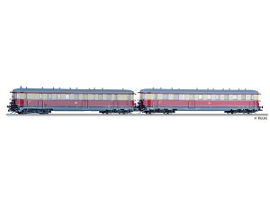 motorový vůz VT 137 s řídícím vozem VS 145 DR Tillig 02857
