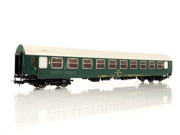 osobní vůz 2.třídy Bm typ Y ČSD IV.epocha Tillig 74939