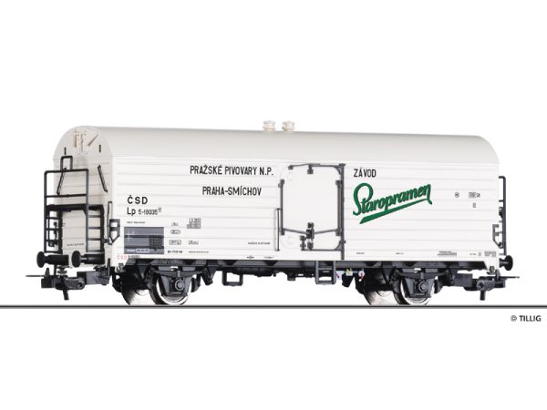 chladírenský vůz Staropramen ČSD Tillig 77035