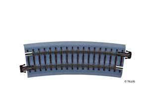 kolej oblouková s podložím R22 R353 mm/15° Tillig 83718