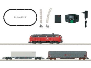 digitální základní sada s BR 218 a nákladním vlakem Trix 11161