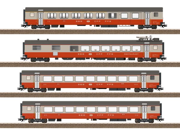 set rychlíku Swiss Express SBB #1 Trix 23690