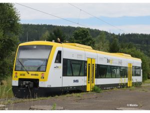 motorový vůz RS SWEG DCC se zvukem Trix 25966